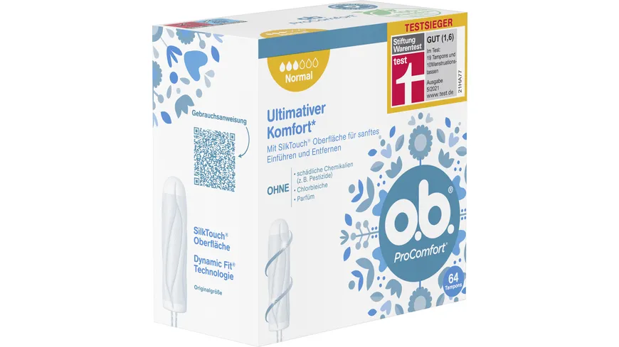 O.B. Tampons ProComfort Normal