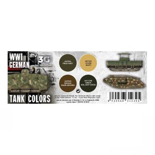 WWI German Tank Colors