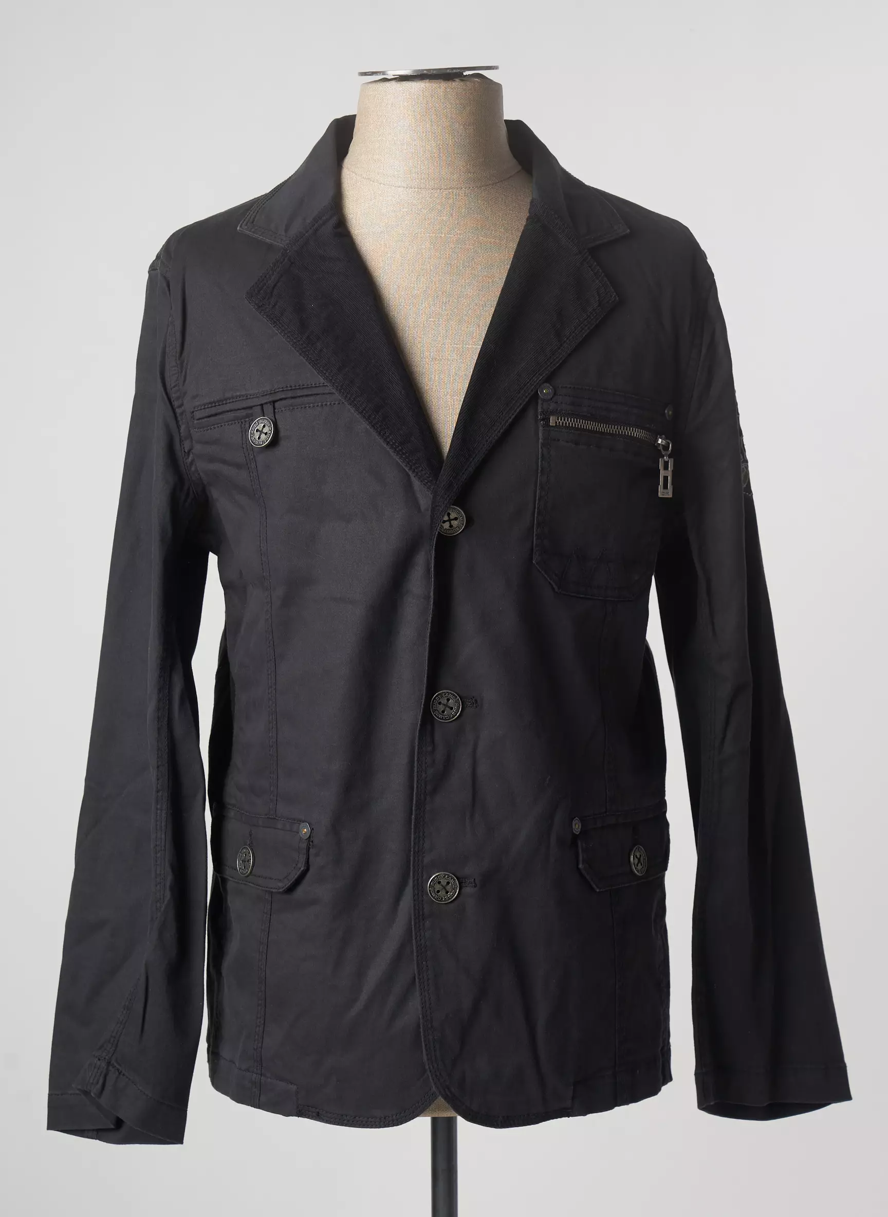 Cambe Vestecasual Homme couleur noir