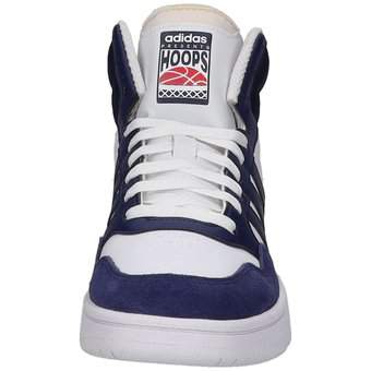 adidas Hoops 3.0 Mid Sneaker in weiß
