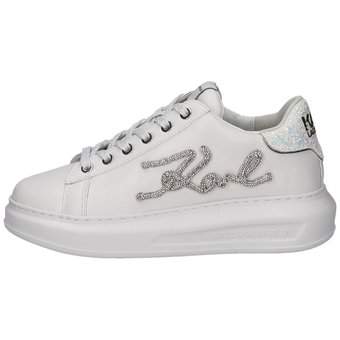 Karl Lagerfeld Kapri Signia Rhinestone Lo in weiß