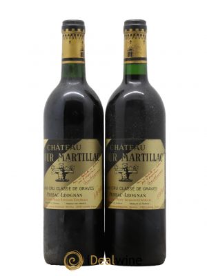 Château Latour-Martillac Cru Classé de Graves  1990 - Lot de 2 Bouteilles