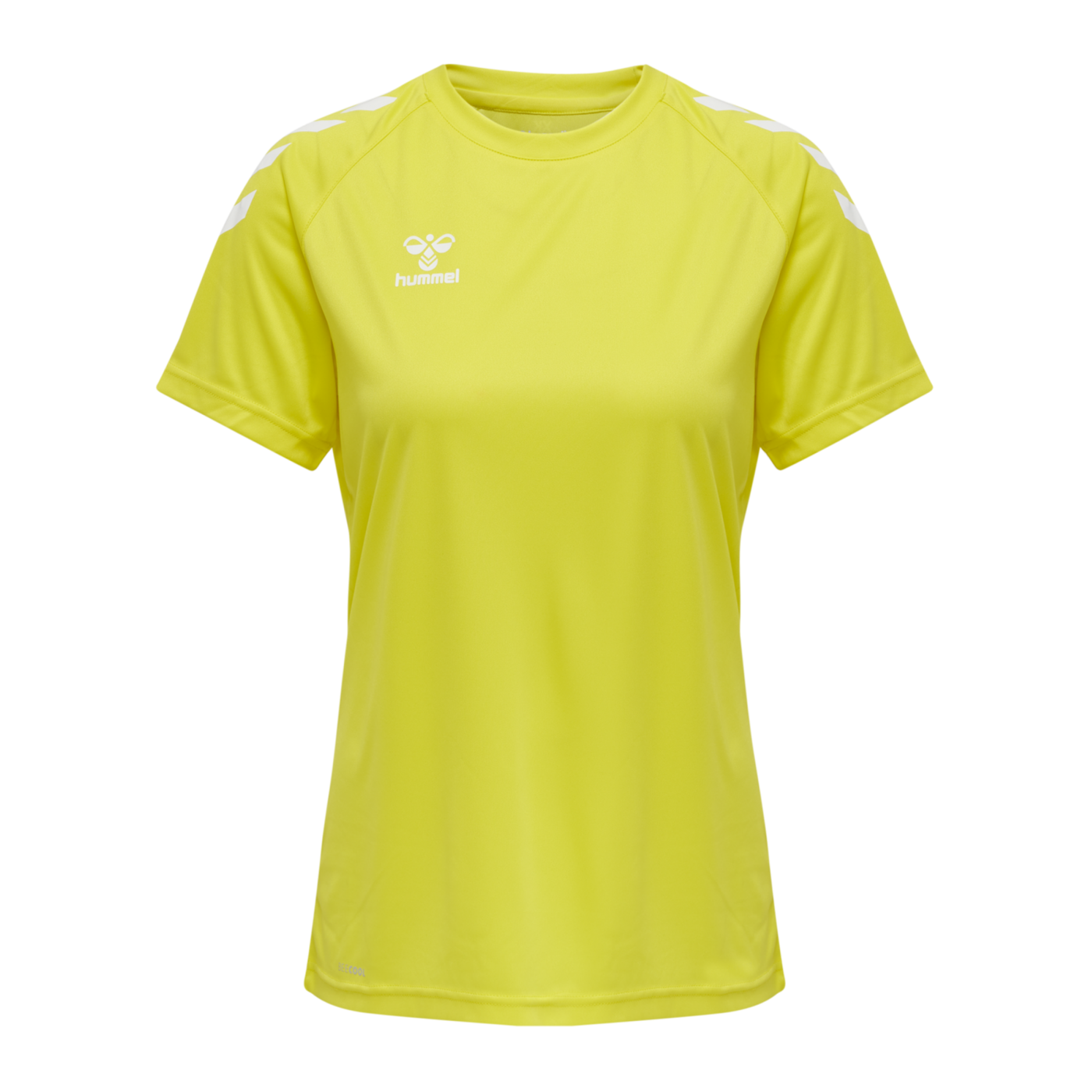 Hummel hmlCORE XK Poly T-Shirt Damen Gelb F5269