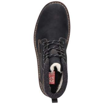 Rieker Schnürstiefelette in schwarz