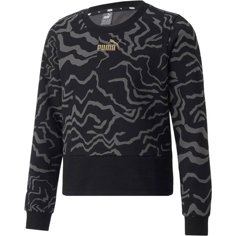 PUMA Alpha AOP Sweatshirt Mdchen