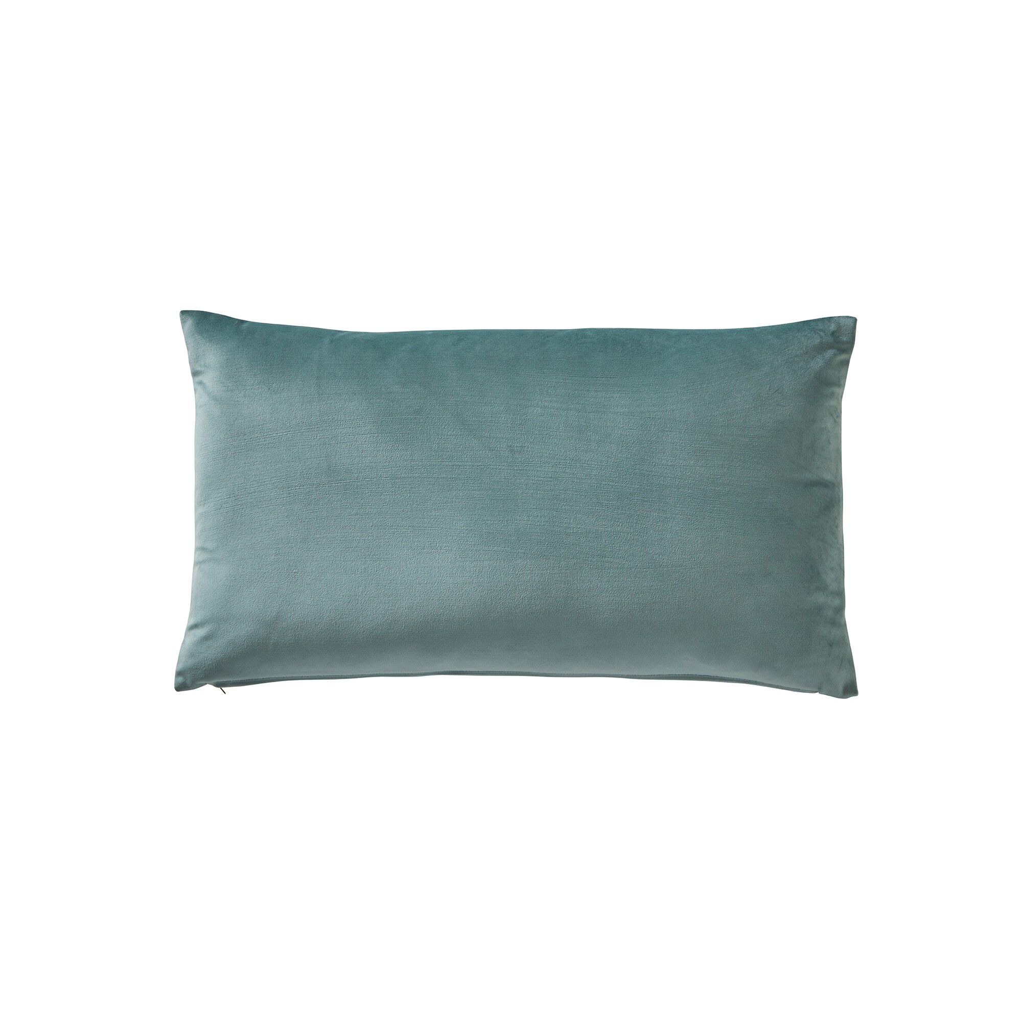 Housse coussin en velours uni