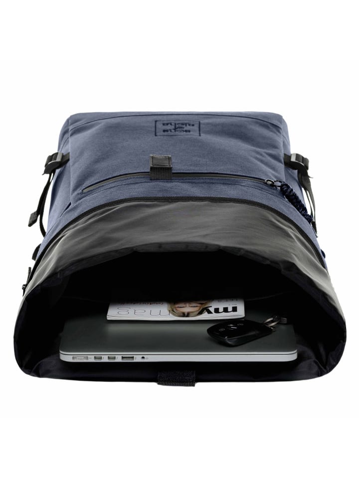SONS OF ALOHA Rucksack XL RollTop Rucksack KANE erweiterbar| Laptop-Fach groß in blau günstig kaufen onesize