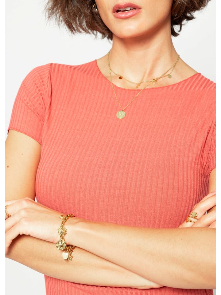 SASSYCLASSY Crop-Shirt in Orange günstig kaufen