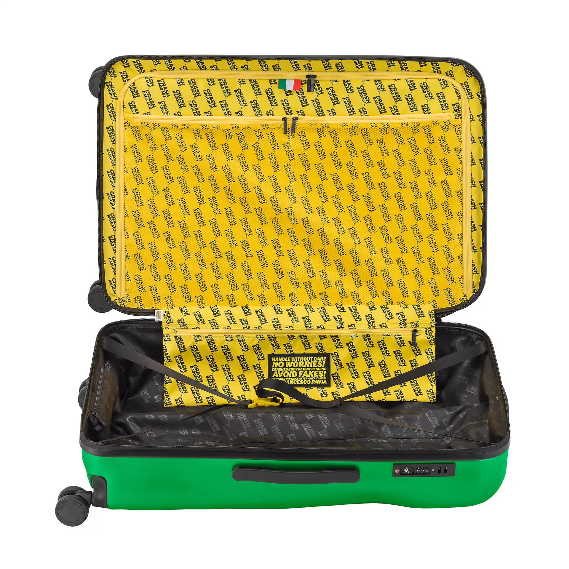 Crash Baggage Trolley mit 4 Rollen 79 cm Large New Icon 100 Liter