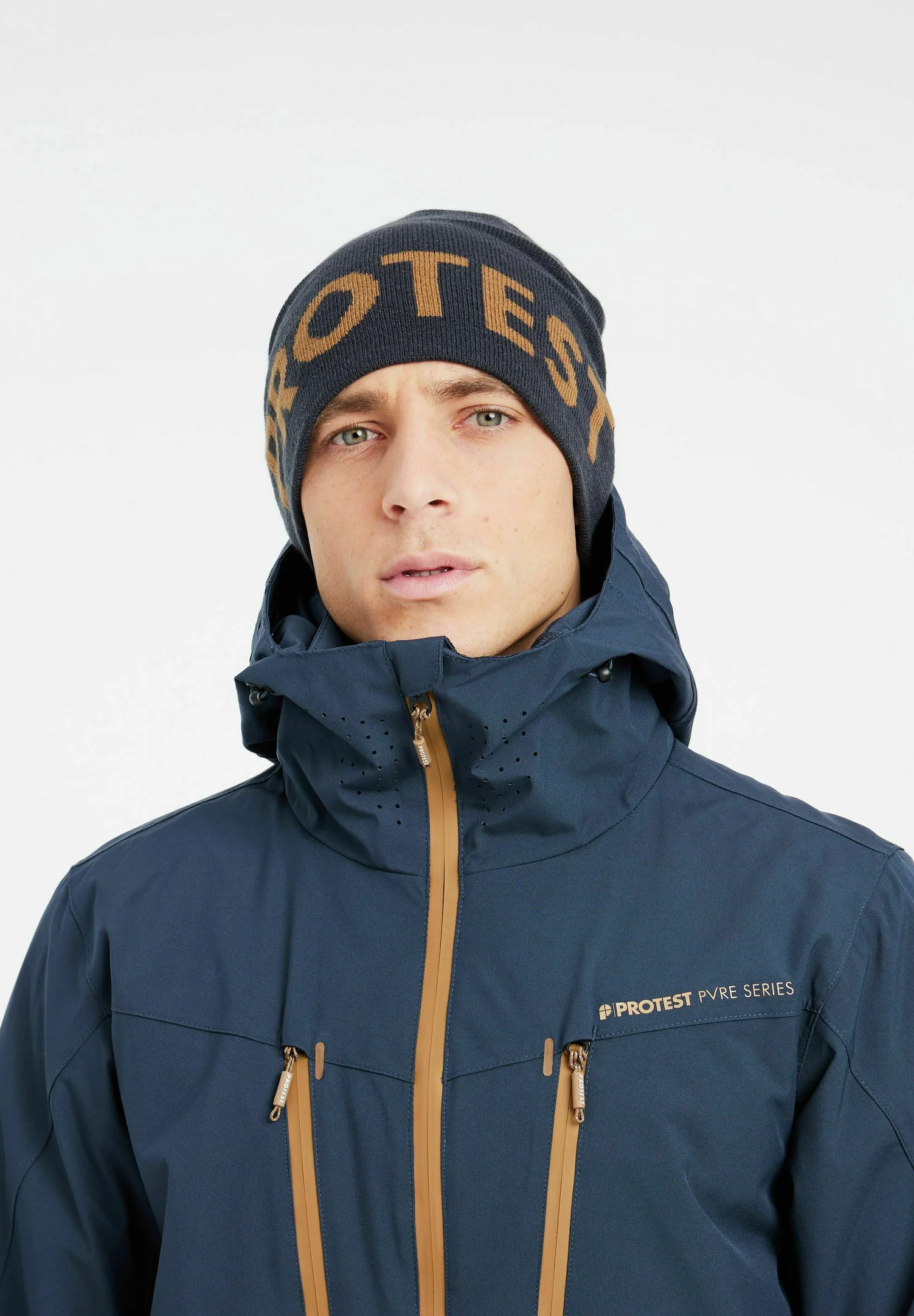 Chaqueta de esquí de protesta