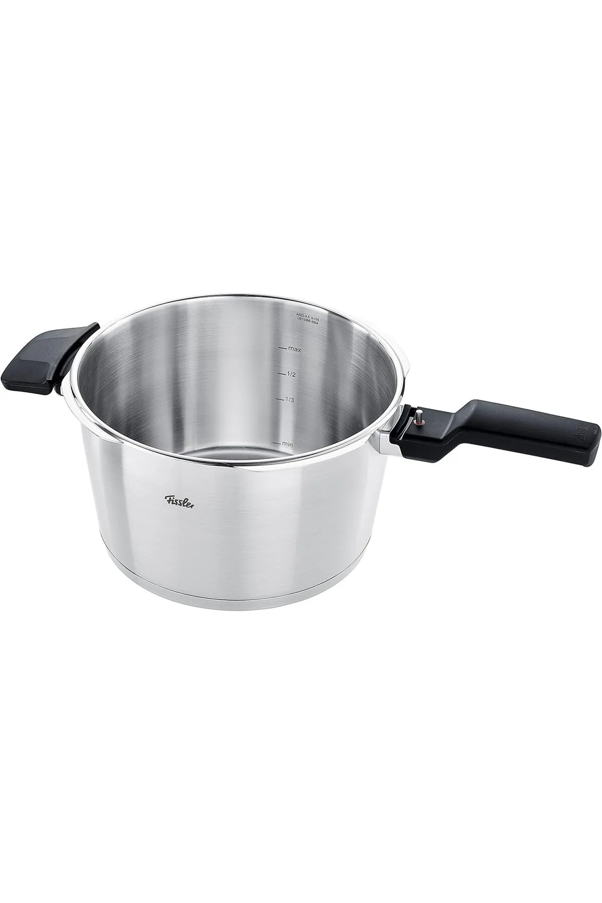 Viwares  Fissler Vitaquick Premium Schnellkochtopf (4,5L,22 cm) Edelstahl-Dampfkochtopf 2-Garstufen Induktion