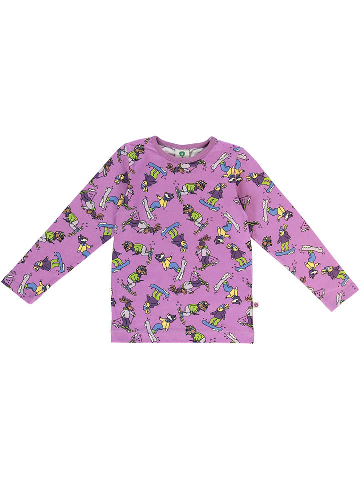 Småfolk Longsleeve in Lila günstig kaufen