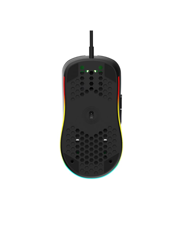 COFI 1453 Qware San Diego Maus – Gaming Maus mit USB-Anschluss & in Schwarz günstig kaufen onesize