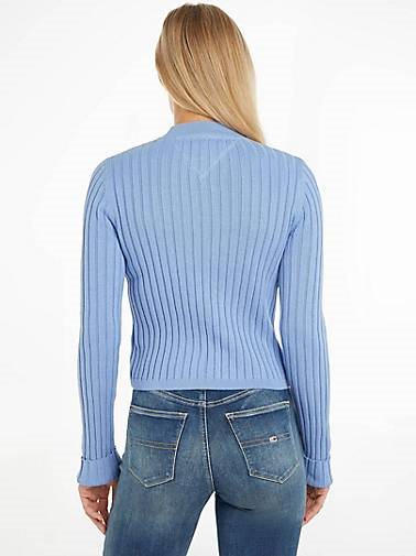 TOMMY-JEANS Damen Strickpullover