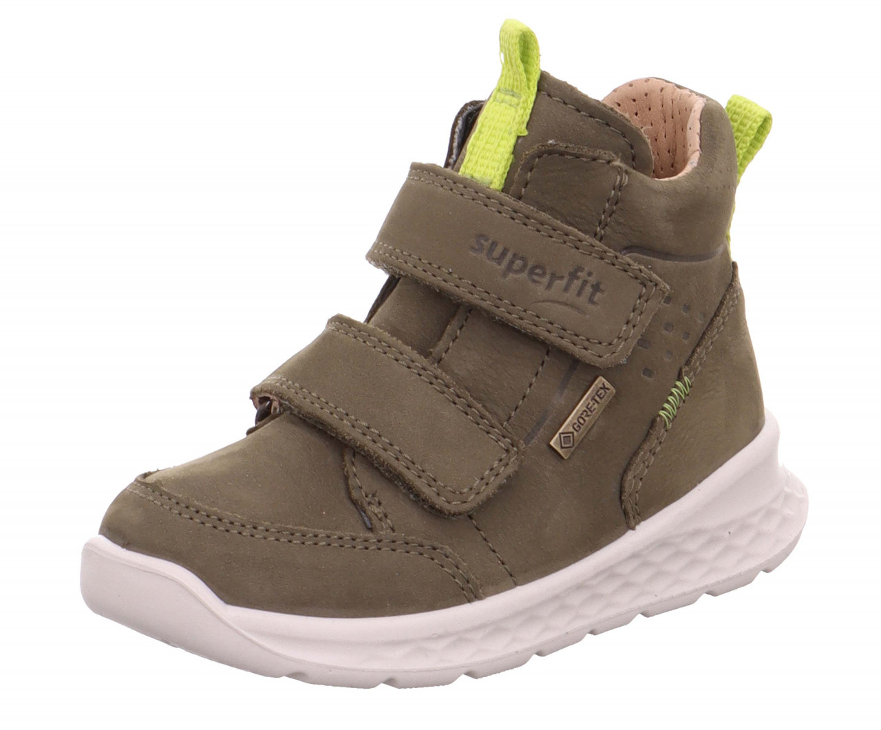 BREEZE - Grün Sneaker high mit Klettverschluss