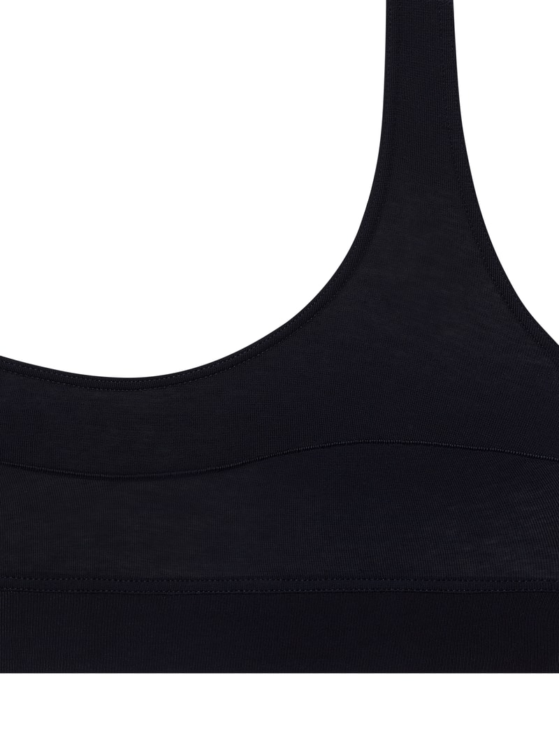 Bustier mit Stretch-Anteil Modell 'Elastic' in dunkelblau