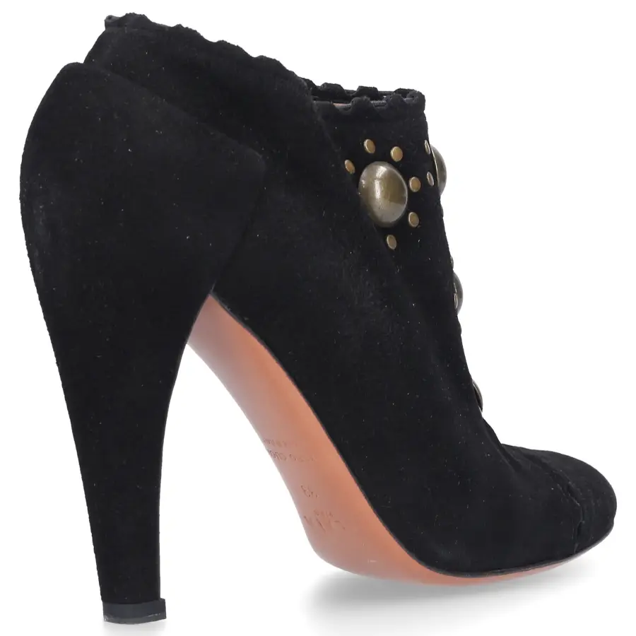 Azzedine Alaïa - Stiefeletten Chamois Veloursleder - schwarz