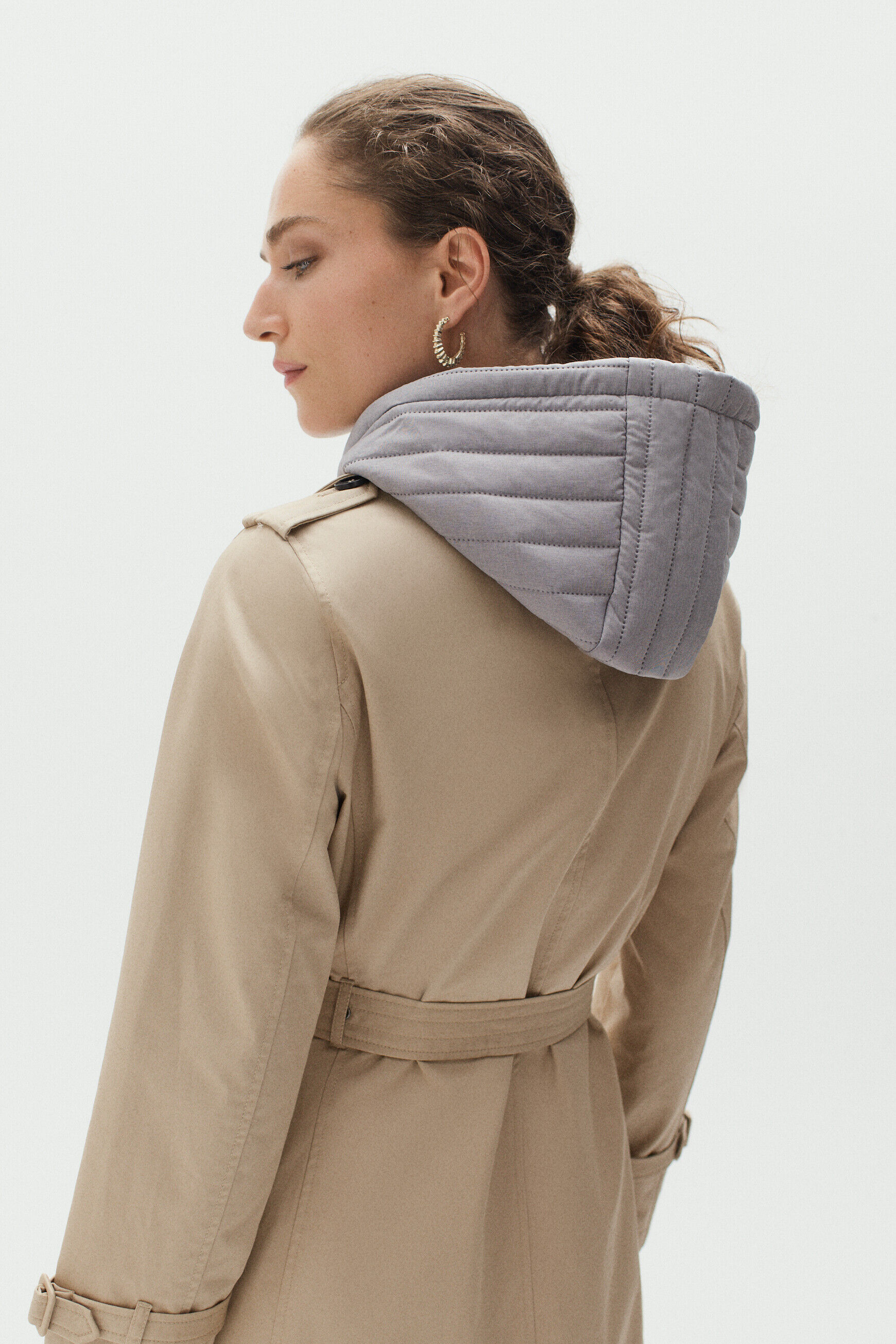 manteau brantome beige femme