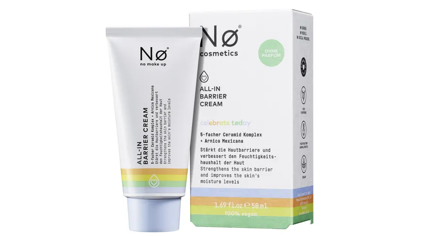 Nø Cosmetics celebrate tøday ALL-IN Barrier Cream 50 ml