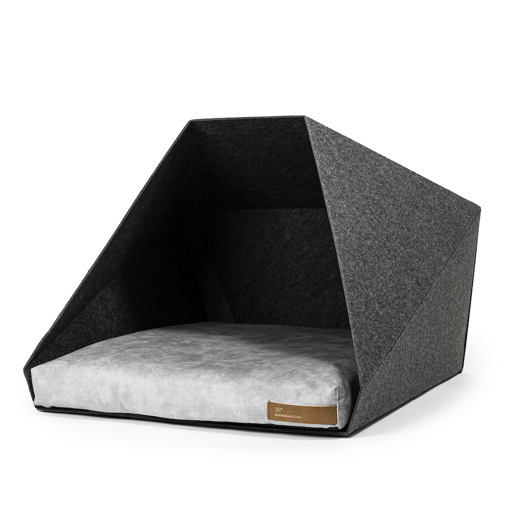 Rexproduct Hundehöhlen Rexproduct Home PetPocket dunkelgrau grau