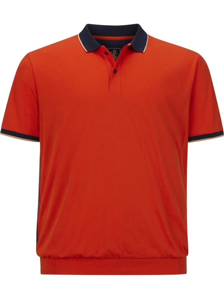 Charles Colby Poloshirt EARL FIDDERS in dunkelorange günstig kaufen