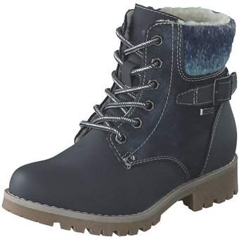 Puccetti Schnür Boots in blau