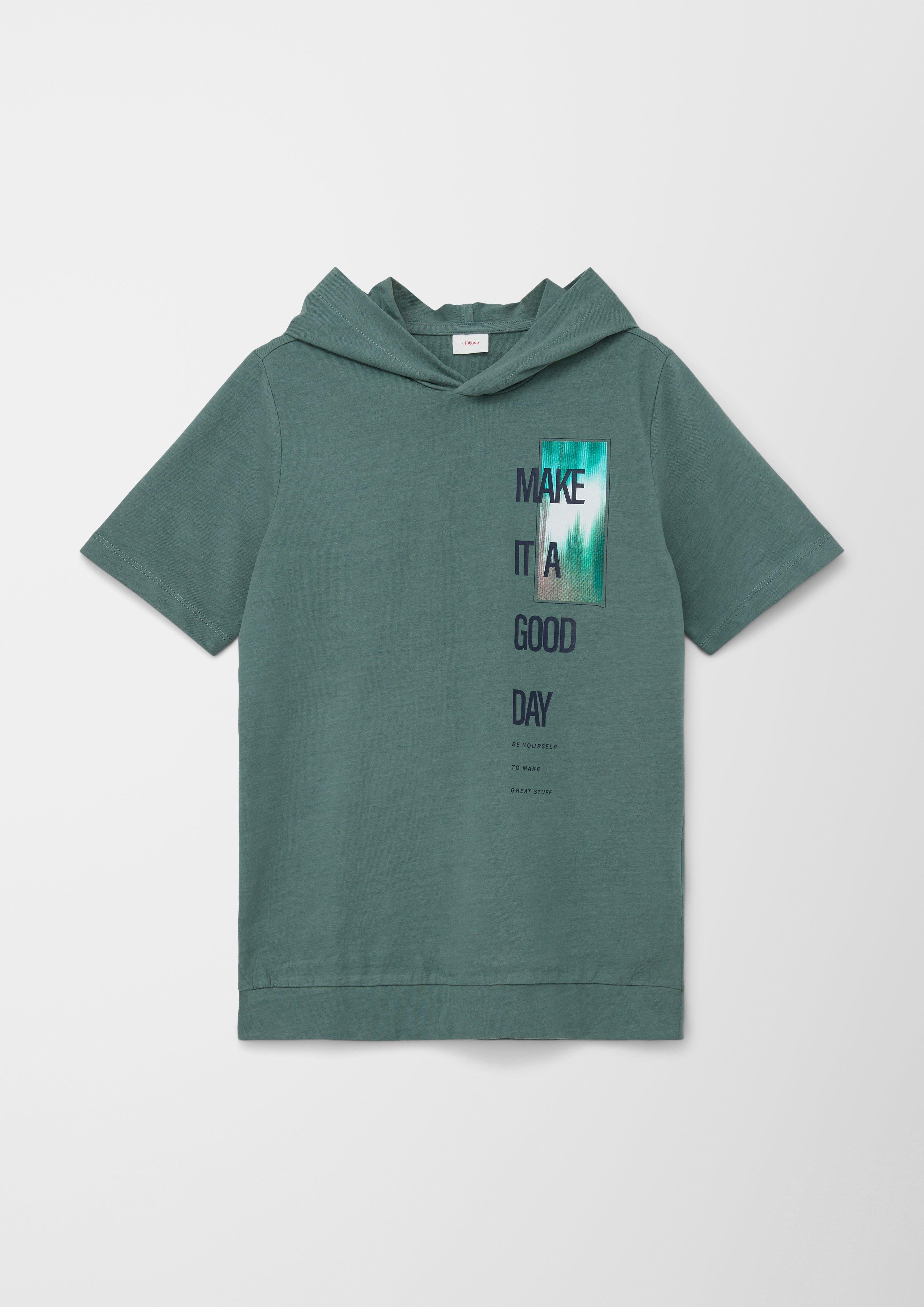 T-Shirt mit Kapuze  2130521-6714