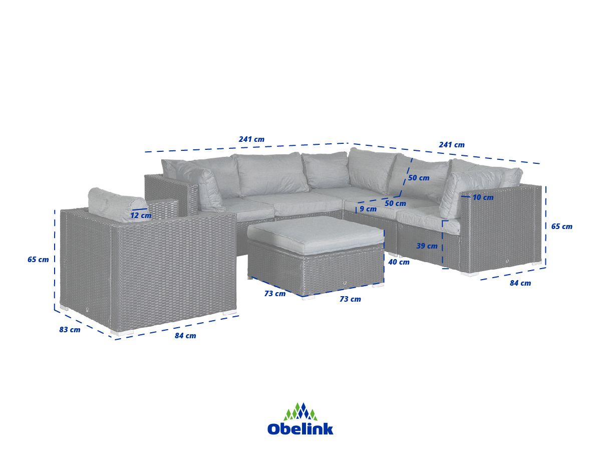Outdoor Feelings Bergerac Loungeset