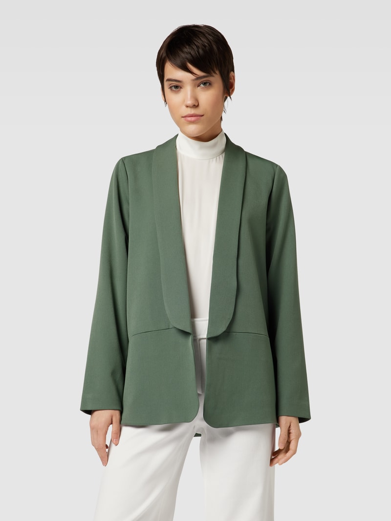 Blazer mit Schalkragen Modell 'VARONE' in khaki
