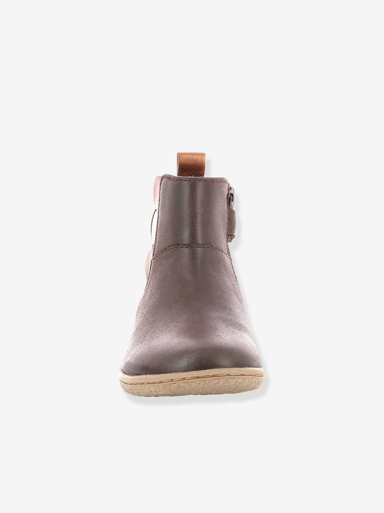 Boots fille Vetudi KICKERS® marron bronze