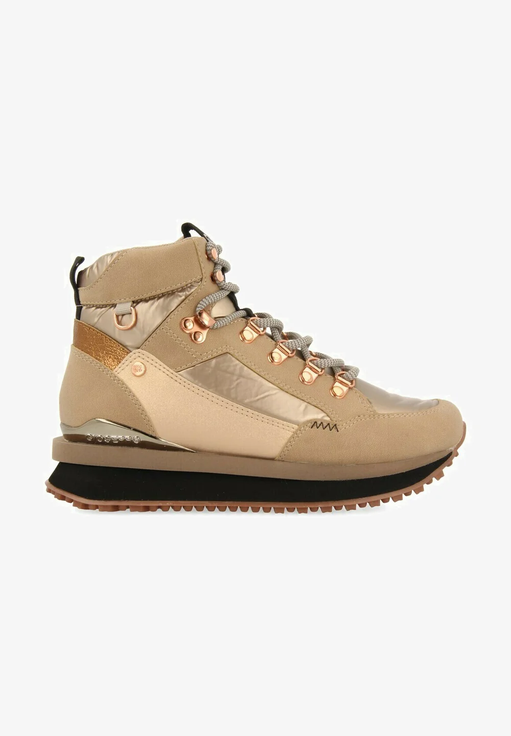 Gioseppo TIPO MONTAÑERO CON PARA DETALLES - Botines con cuña