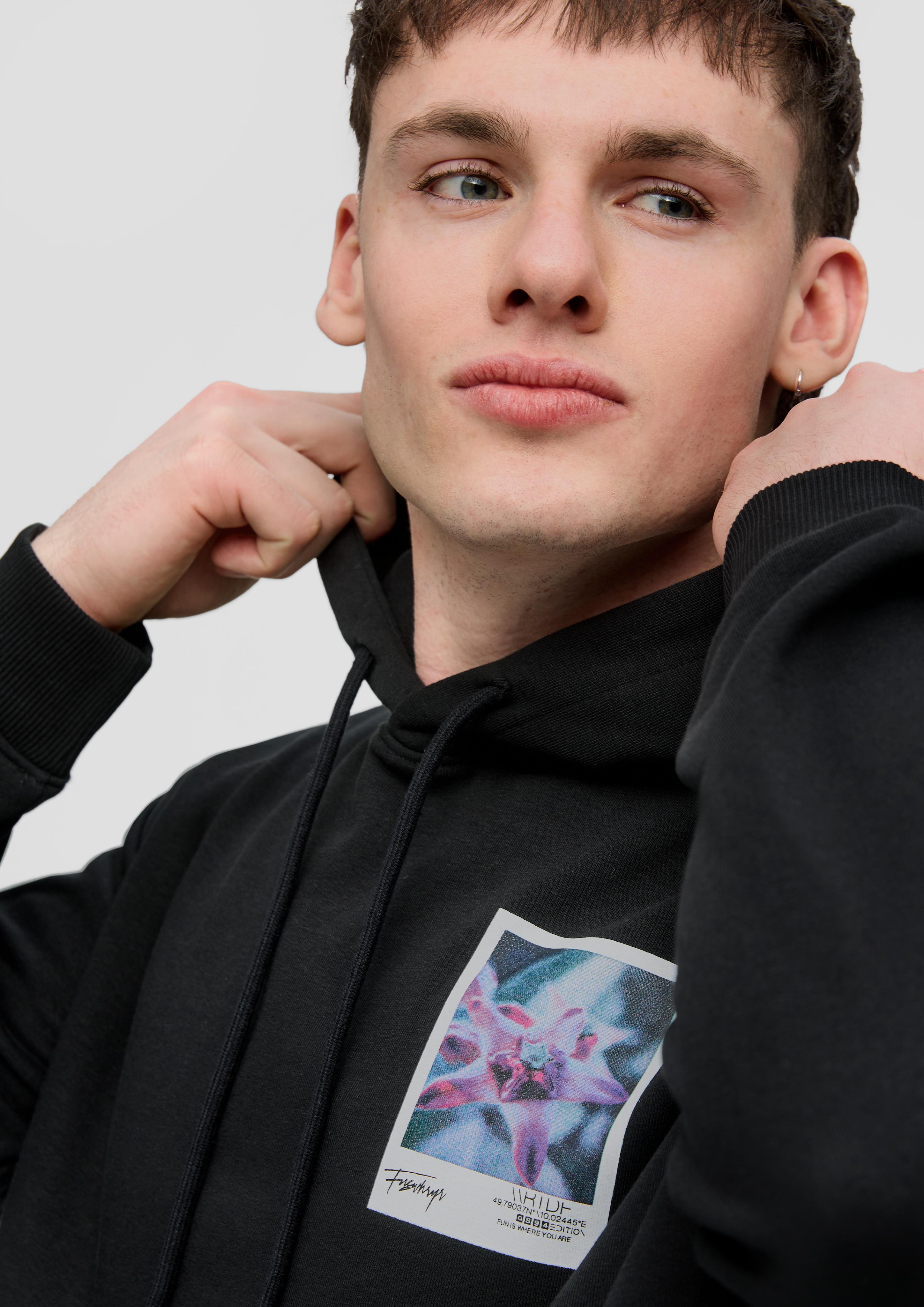 Hoodie-Sweatshirt mit Fotoprint  2144366-99D0