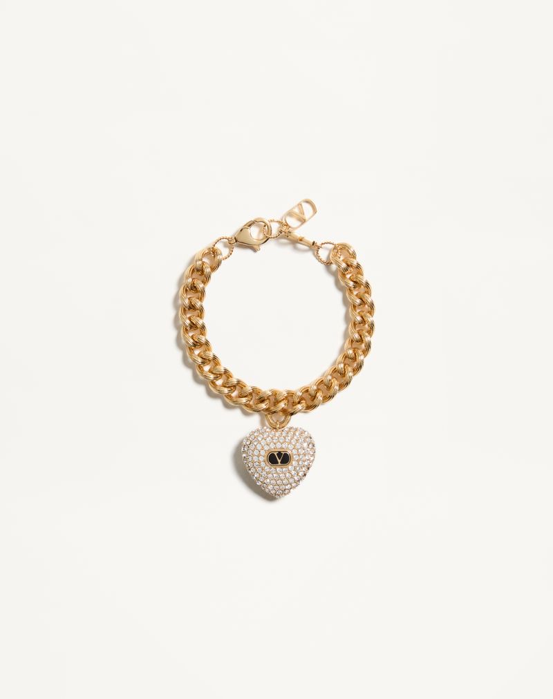 Coeur Royal armbånd i metal, emalje og Swarovski® krystaller