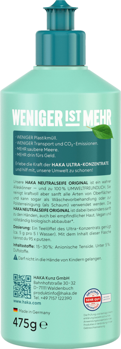 Allzweckreiniger Eco Neutralseife, 475 ml