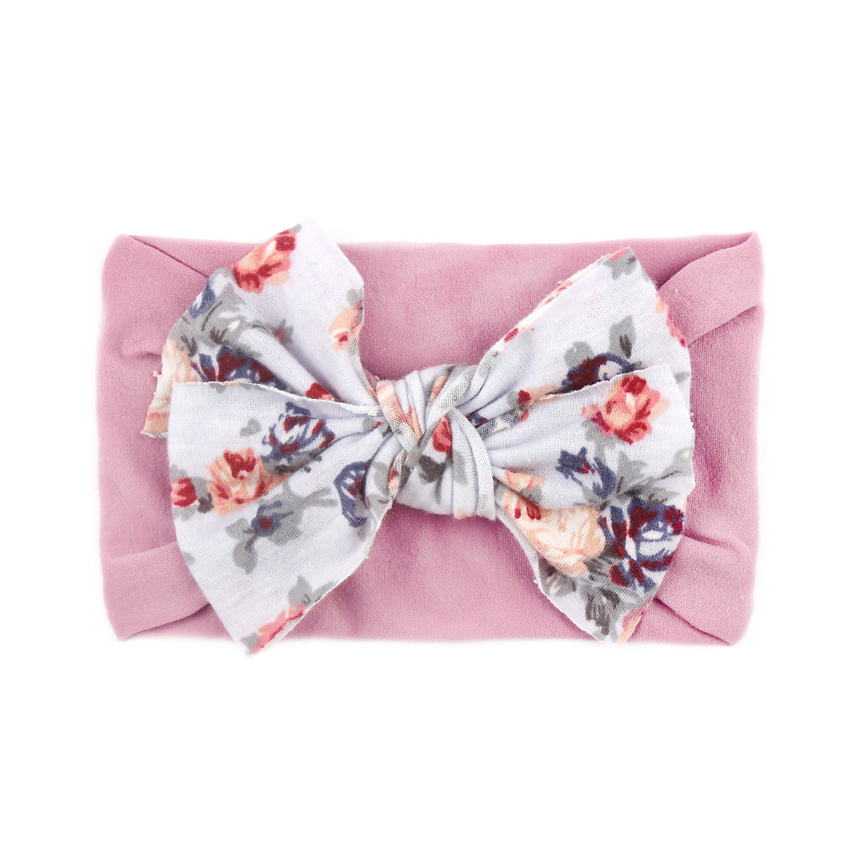 Elastisches Stirnband für Kinder Haarschmuck im Boho-Stil mit Blumen-Haarschmuck, Schleife für Kinder Haarschmuck