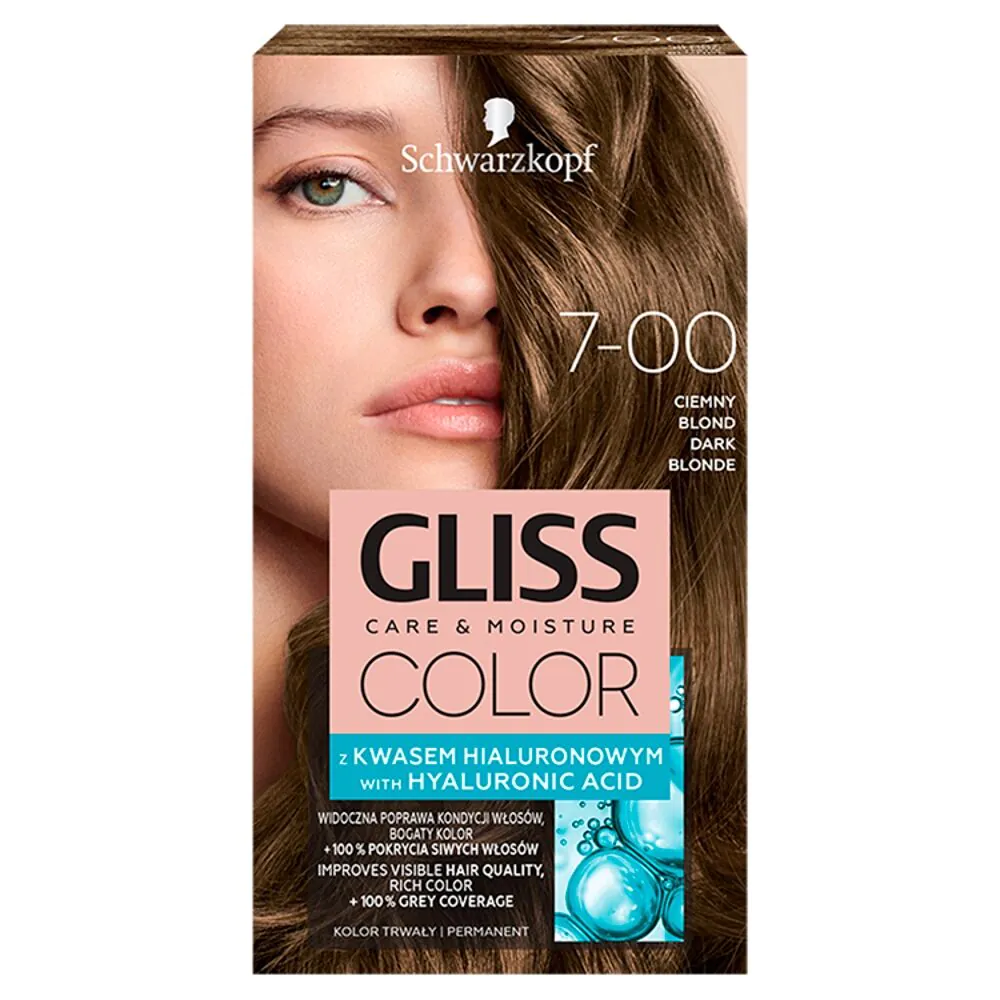 Gliss Color боја за косу 7-00 тамно плава