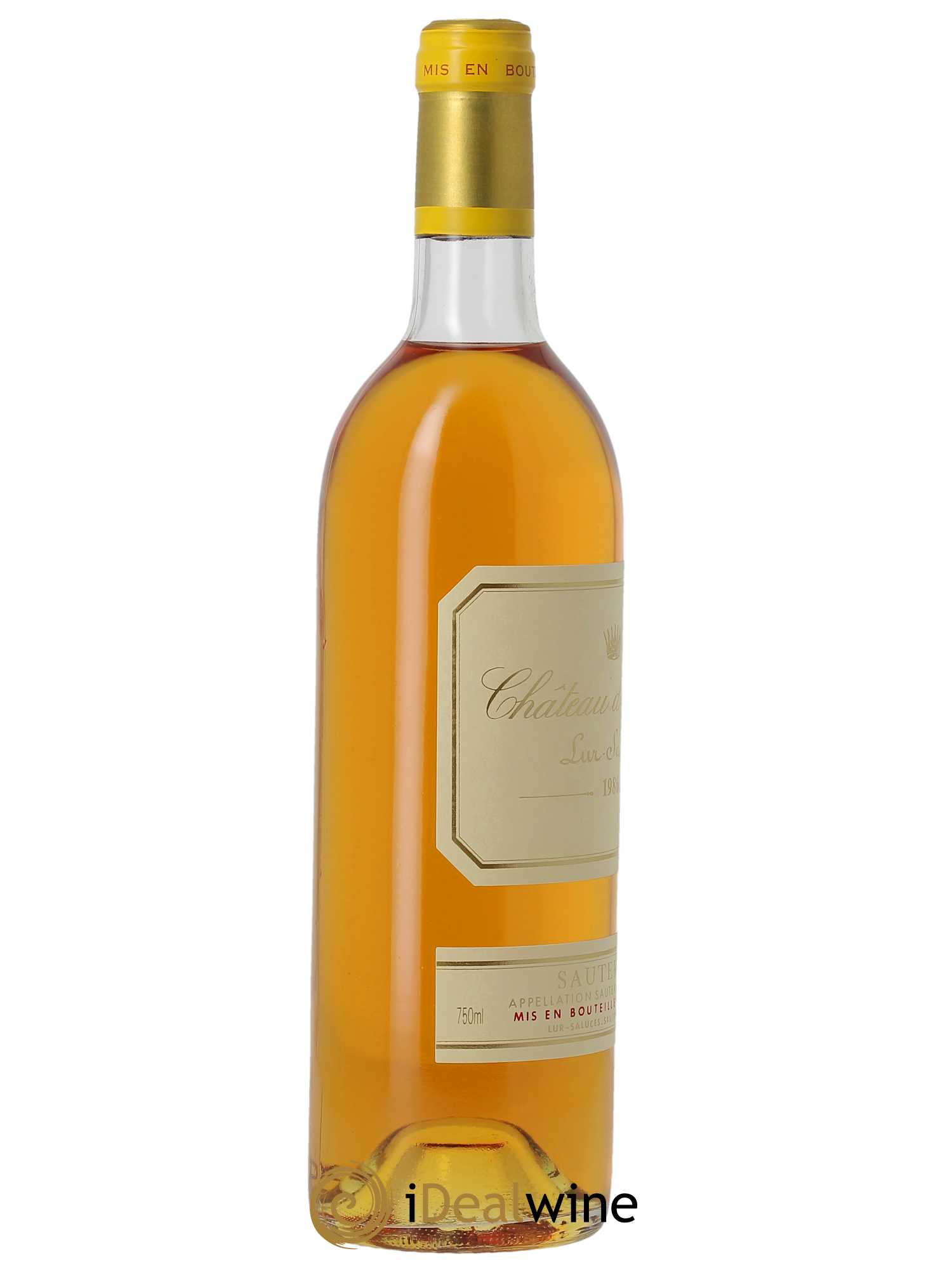 Château d'Yquem 1er Cru Classé Supérieur (CBO à partir de 12 BTS) 1986 - Lot de 1 Bouteille