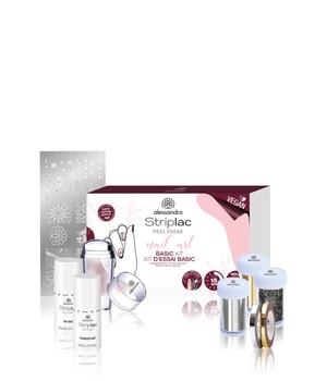 Alessandro Striplac Peel or Soak Nail Art Basic Kit Nagellack-Set-1 Stk