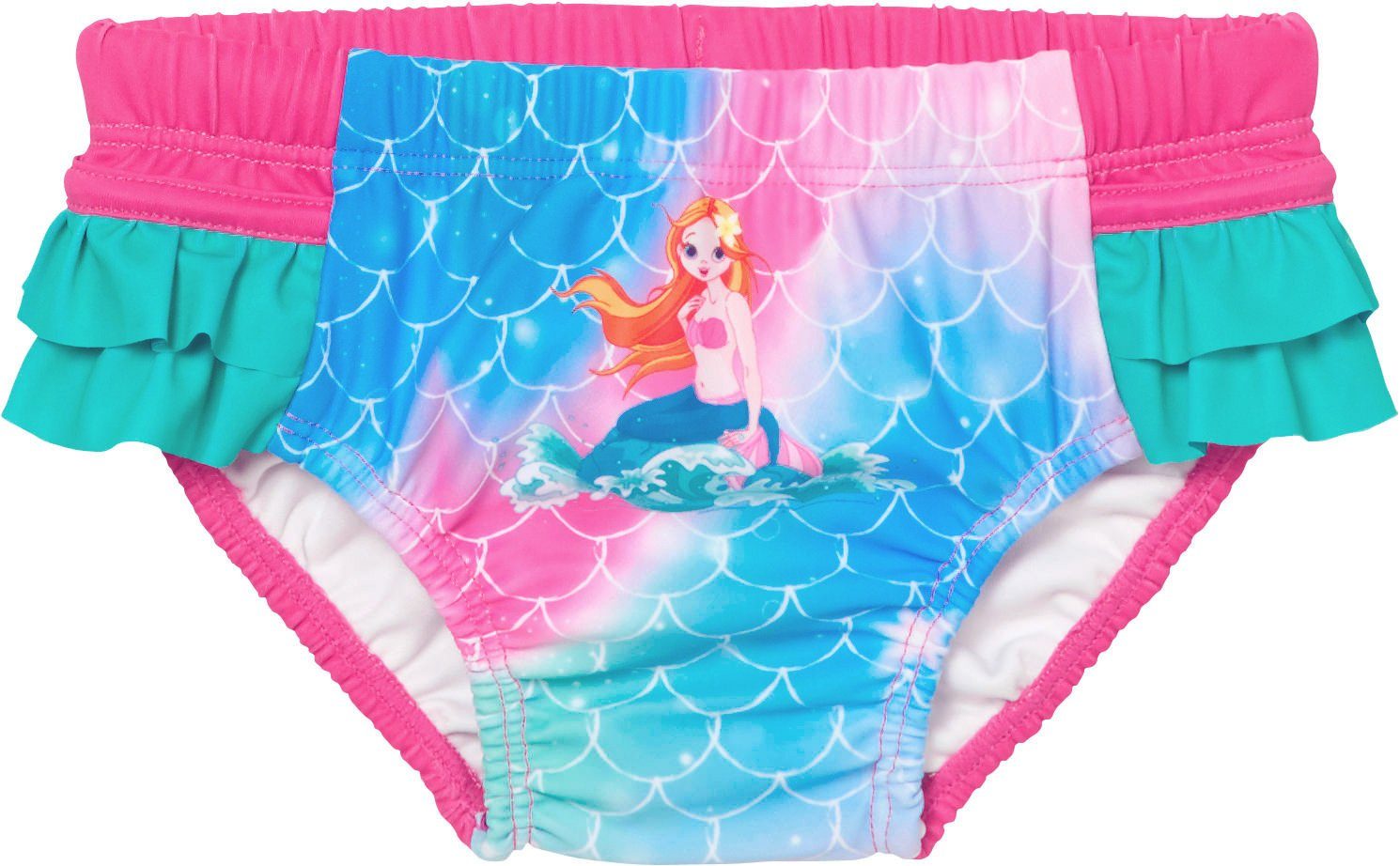Playshoes Badehose UV-Schutz Windelhose Meerjungfrau
