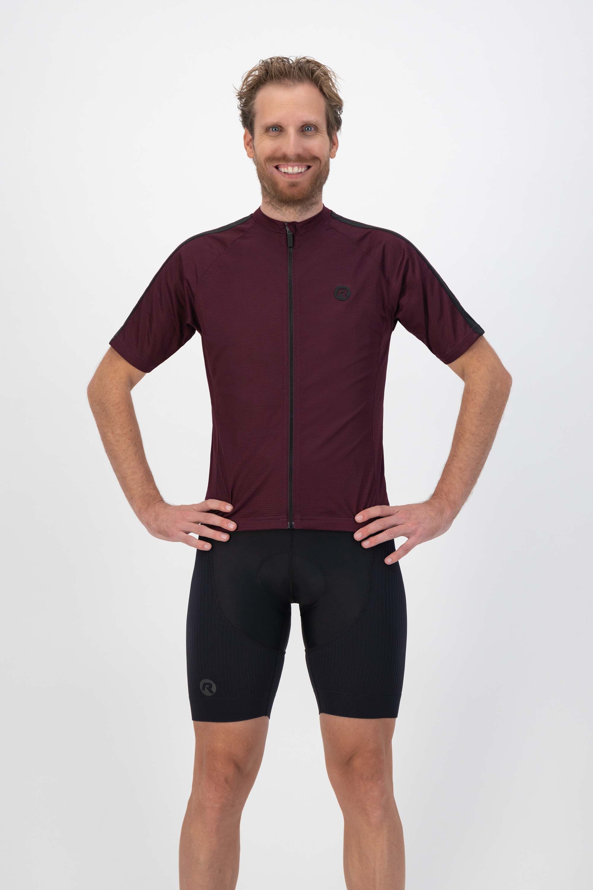 Rogelli Explore Bordeaux Herren Radtrikot