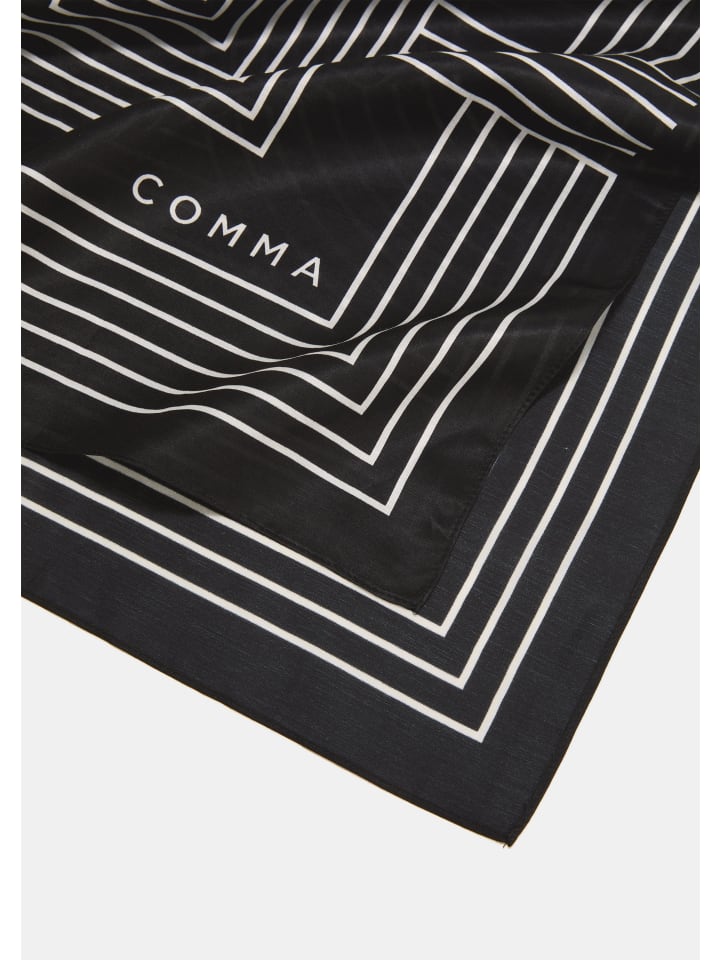 comma Tuch in Schwarz günstig kaufen 1