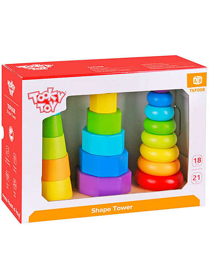 Tooky Toy Stapelturm - ab 18 Monaten günstig kaufen onesize