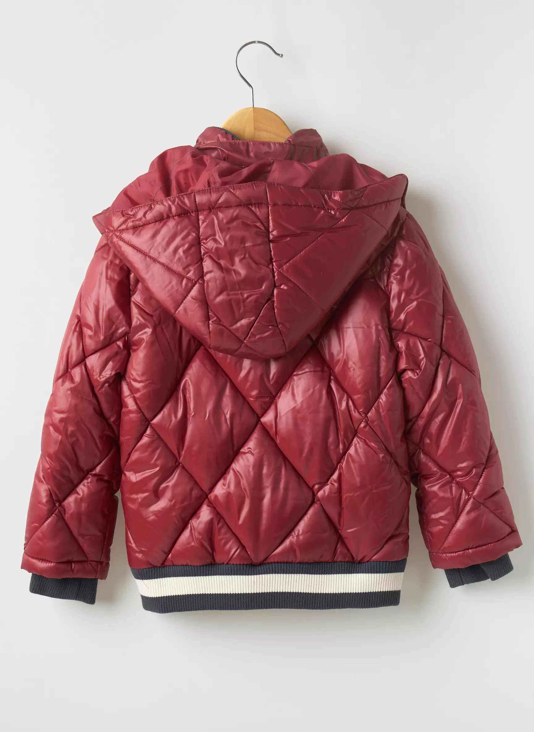 3 Pommes Doudounes Garcon couleur rouge
