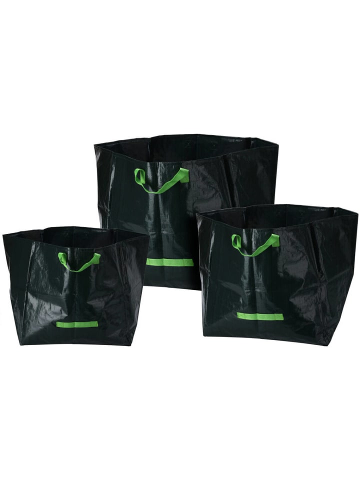 PROGARDEN Gartensäcke-Set in schwarz günstig kaufen onesize