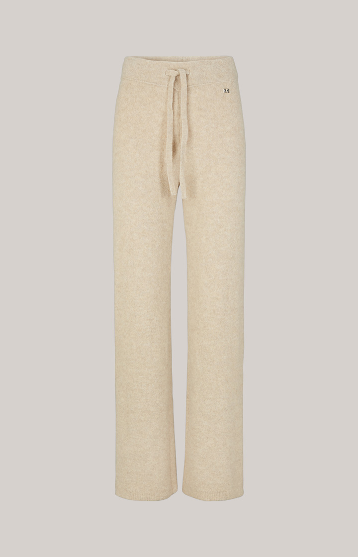 Strickhose in Beige