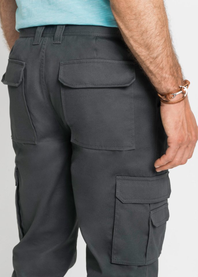 Cargohose mit Teflonausrüstung, Straight