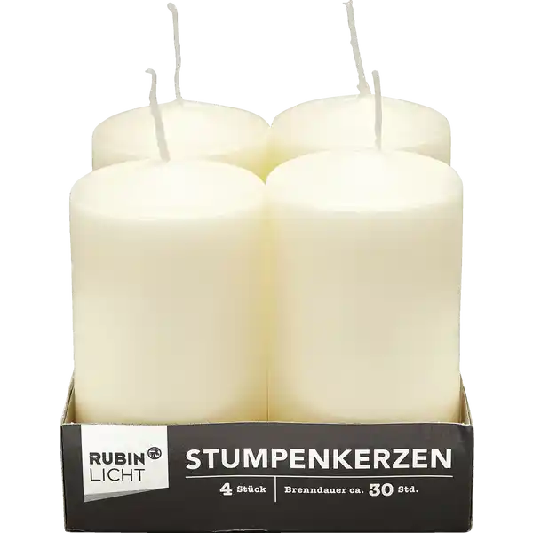 Stumpenkerzen 110 / 60 champagner