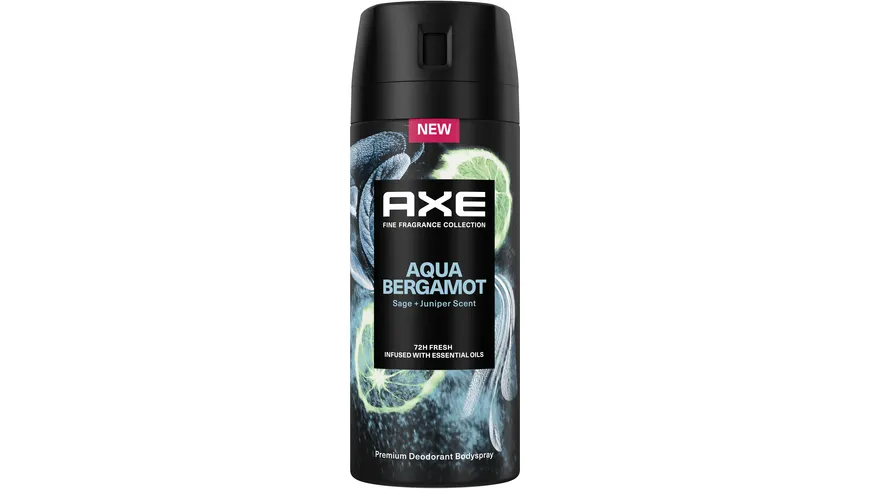 AXE Premium Bodyspray Aqua Bergamot ohne Aluminiumsalze 150 ml