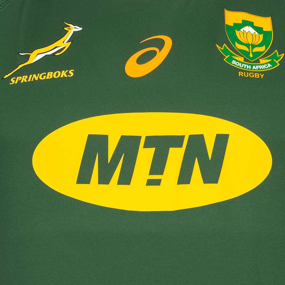 Südafrika Springboks ASICS Rugby Herren Heim Trikot 2111A162-301