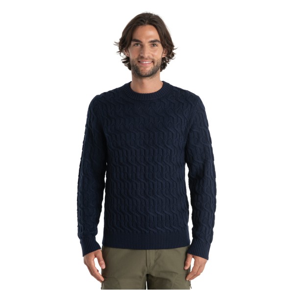 Icebreaker - Cable Knit Crewe Sweater - Merinopullover